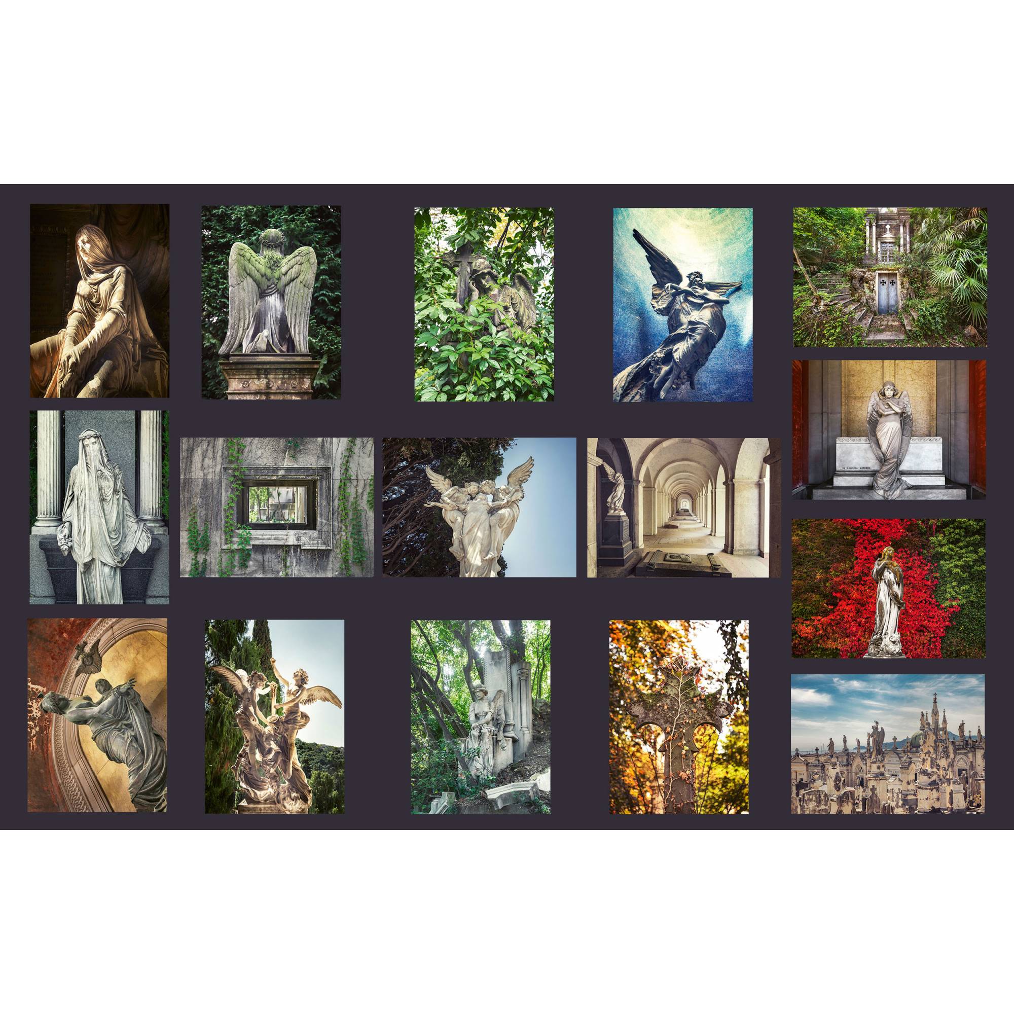 MEMENTO - Postkarten Kollektion mit 16 Motiven