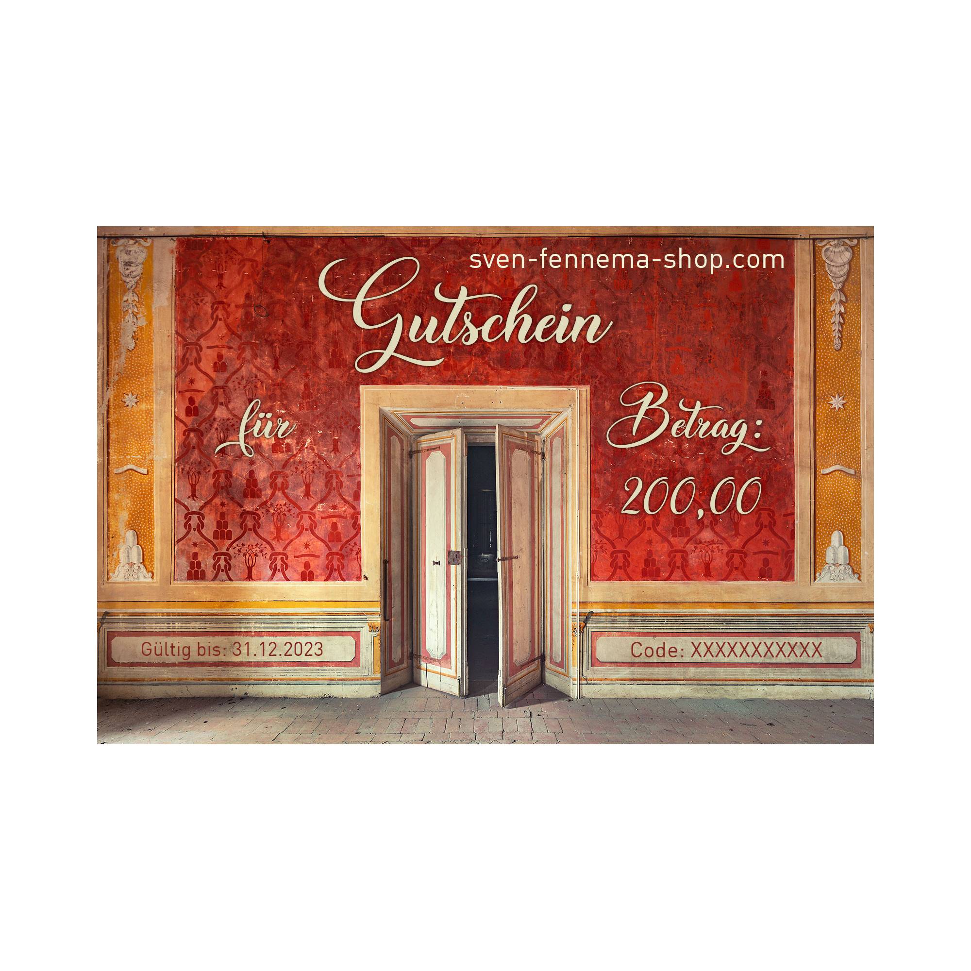 copy of Geschenkgutschein 50 €
