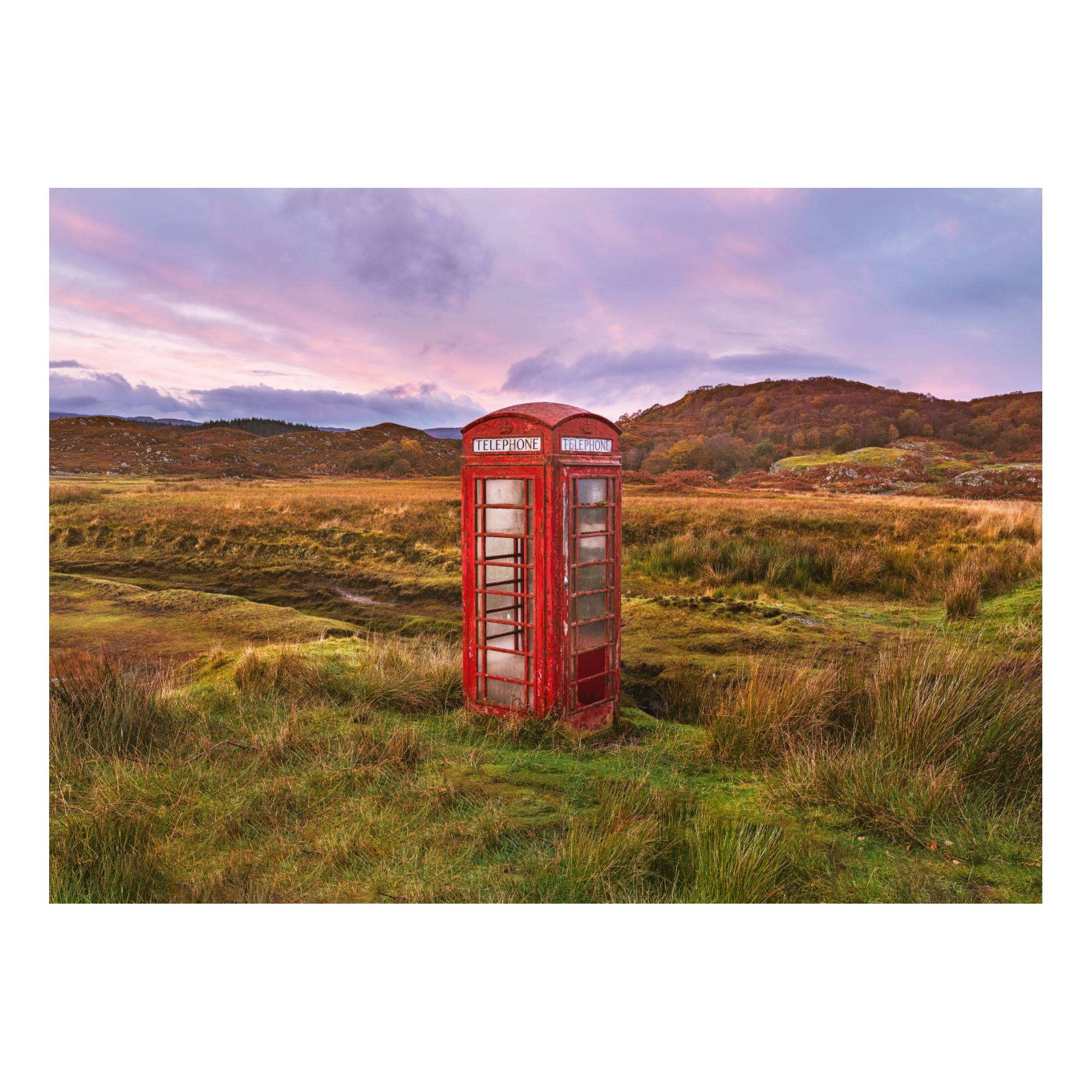 CALLING NOWHERE | Abandoned phone box in the Highlands of Scotland