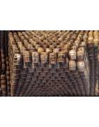 Kunstdruck / Wandbild "BARREL AGED" - Whisky Fässer, Schottland, LOST PLACES