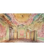Fine Art Print "PASTEL PALACE" -Forgotten Villa Italy, , LOST PLACES