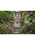 Kunstdruck / Wandbild "MEMENTO", Mausoleum, Italien, LOST PLACES