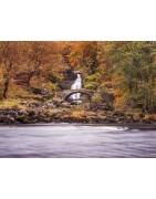 Fine Art Print "BRIDGE OF FORTINGAL", Bridge in Scotland, LOST PLACES