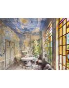 Fine Art Print "SOGNO BLUE" - Wintergarden, Villa, Italy, LOST PLACES