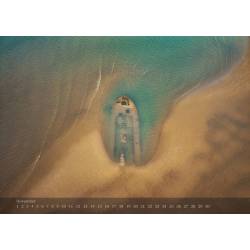 Wall calendar "SERENITY" about special and forgotten places